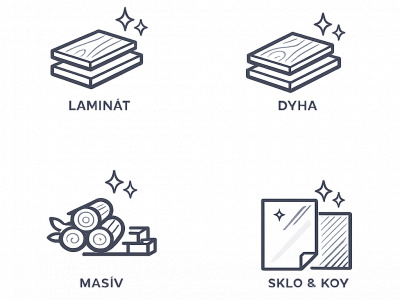 Aké materiály máte v ponuke?